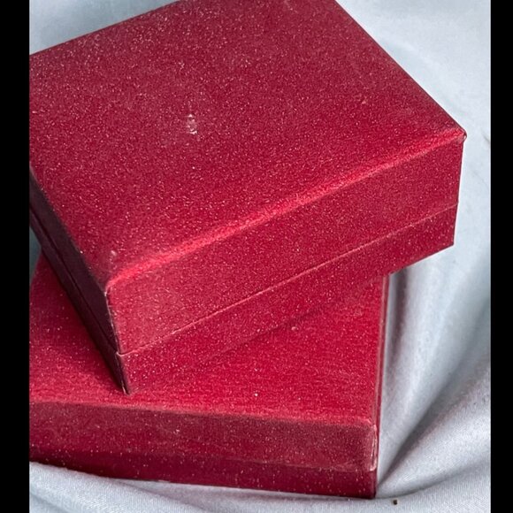 NIB 18K Gold over Sterling Genuine Diamond Necklace & Earring Set - Picture 4 of 4